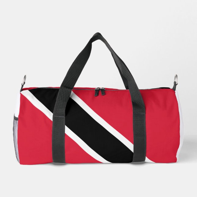 Trinidad and Tobago flag Duffle Bag (Back)
