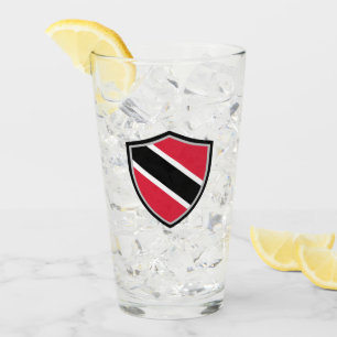 Trinidad and Tobago flag Glass