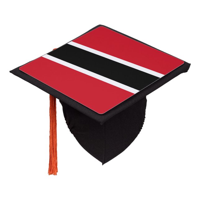 Trinidad and Tobago flag Graduation Cap Topper (Angled)