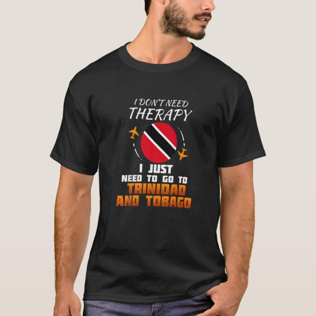 Trinidad and Tobago Flag I  Trinidad and Tobago T-Shirt (Front)