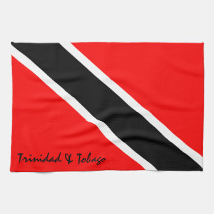Trinidad and Tobago Flag Kitchen Towel