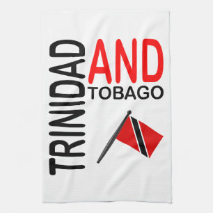 Trinidad and Tobago Flag Kitchen Towel