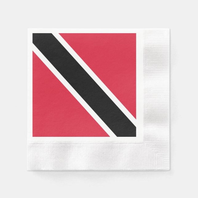 Trinidad and Tobago flag          Napkin (Front)