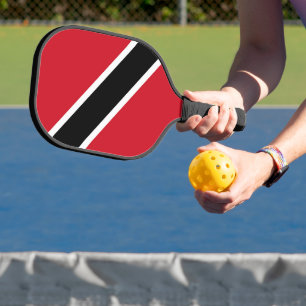 Trinidad and Tobago flag Pickleball Paddle