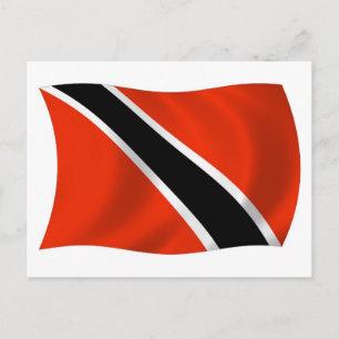 Trinidad and Tobago Flag Postcard
