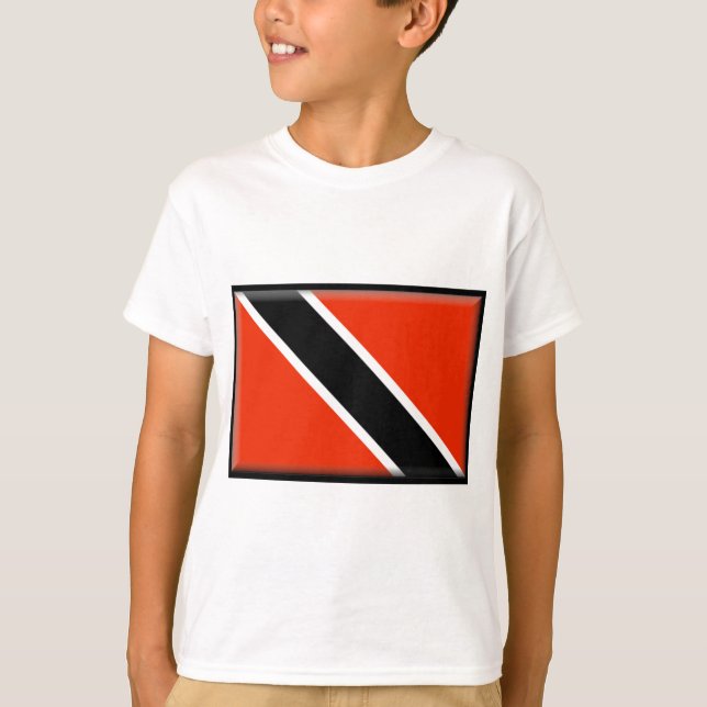 Trinidad and Tobago Flag T-Shirt (Front)