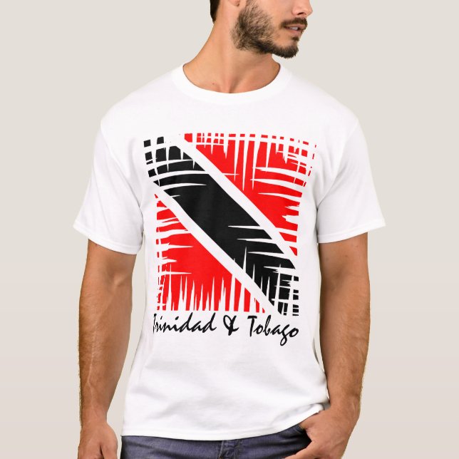 Trinidad and Tobago Flag T-Shirt (Front)