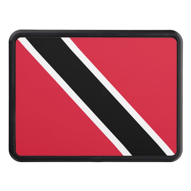 Trinidad and Tobago flag   Trailer Hitch Cover (Front)