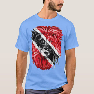 Trinidad and Tobago flag Trinidad and Tobago lion T-Shirt