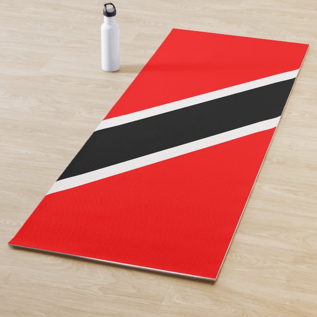 Trinidad and Tobago Flag Yoga Mat (In Situ)