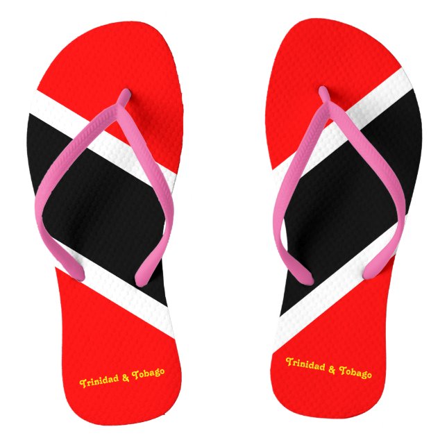 Trinidad and Tobago Flip Flops (Footbed)