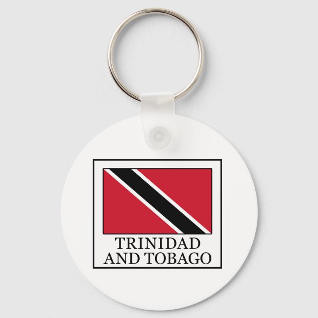 Trinidad and Tobago Keychain (Front)