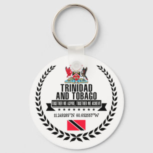 Trinidad and Tobago Keychain