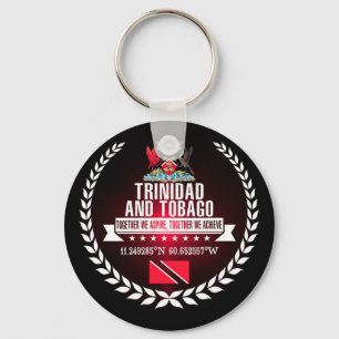 Trinidad and Tobago Keychain