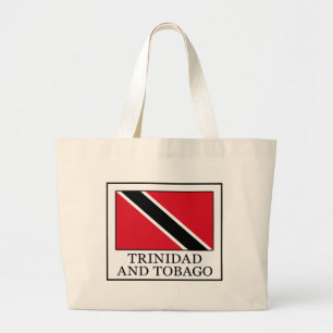 Trinidad and Tobago Large Tote Bag
