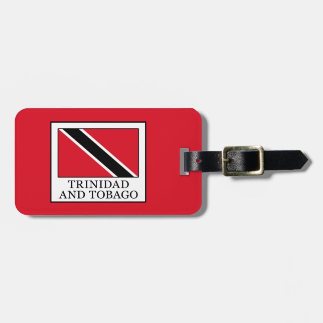 Trinidad and Tobago Luggage Tag (Front Horizontal)
