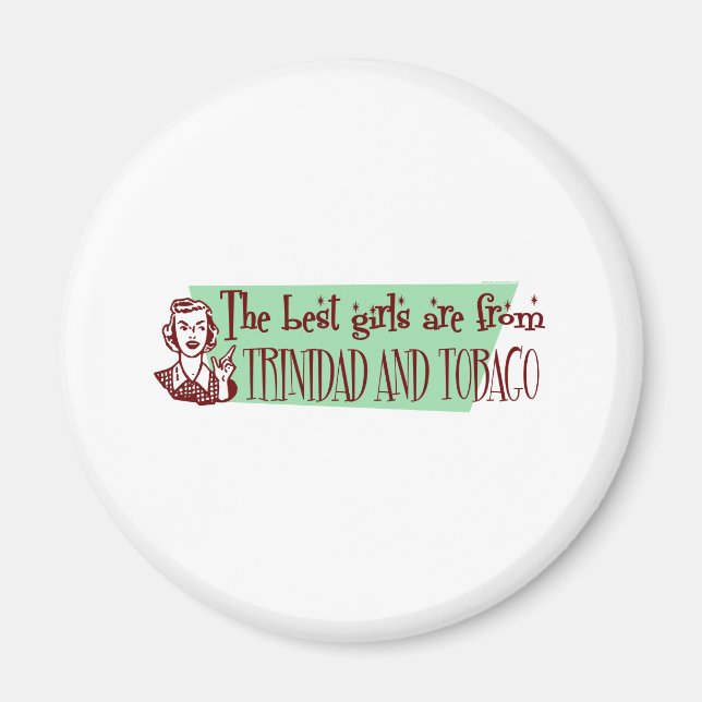 TRINIDAD AND TOBAGO MAGNET (Front)