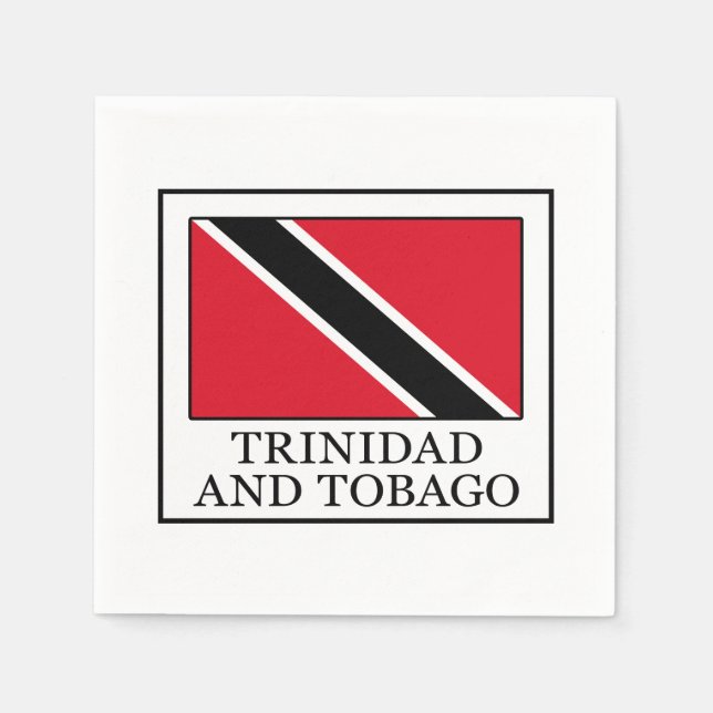 Trinidad and Tobago Napkin (Front)