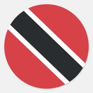 Trinidad and Tobago National Flag Sticker