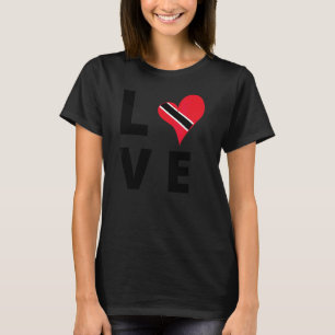 Trinidad And Tobago Sayings Trini Pride Flag Dna T-Shirt