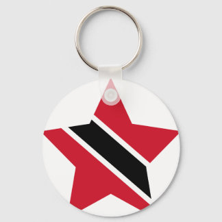 Trinidad+and+Tobago Star Keychain