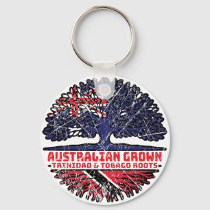 Trinidad and Tobago Trinidadian Australian Keychain