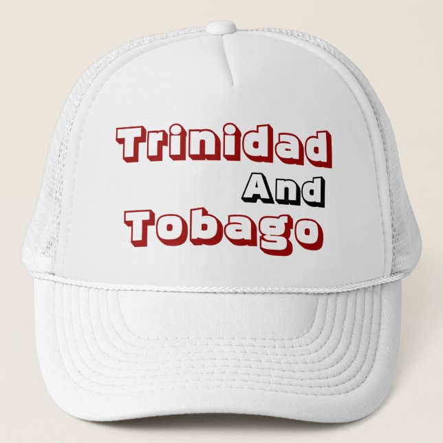 Trinidad and tobago trucker hat (Front)