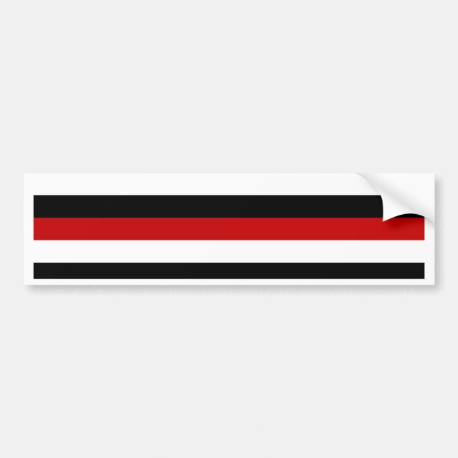 Trinidad and Tobago Yemen flag stripes Bumper Sticker (Front)