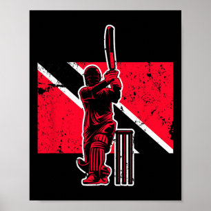 Trinidad And Togo Cricket  Poster