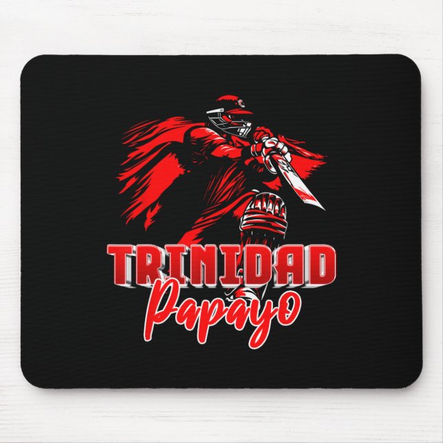 Trinidad And Togo Cricket T20 - Papayo  Mouse Pad (Front)