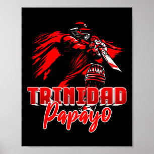 Trinidad And Togo Cricket T20 - Papayo  Poster