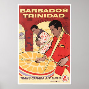Trinidad Art Caribbean Art Print Barbados Travel