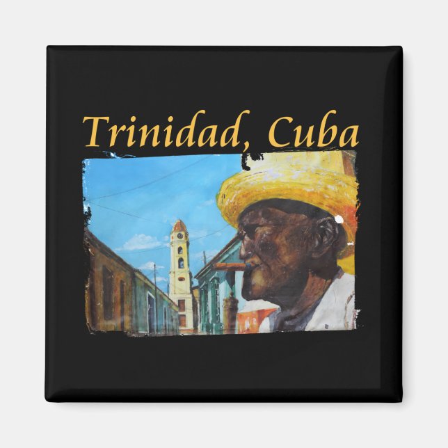 Trinidad Cuba - Cuban Cigar Art Magnet (Front)