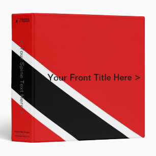 Trinidad Flag Binder