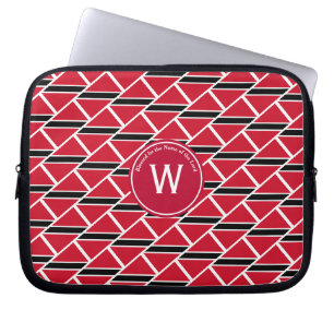 TRINIDAD FLAG Customized Scripture Stylish TRINI Laptop Sleeve