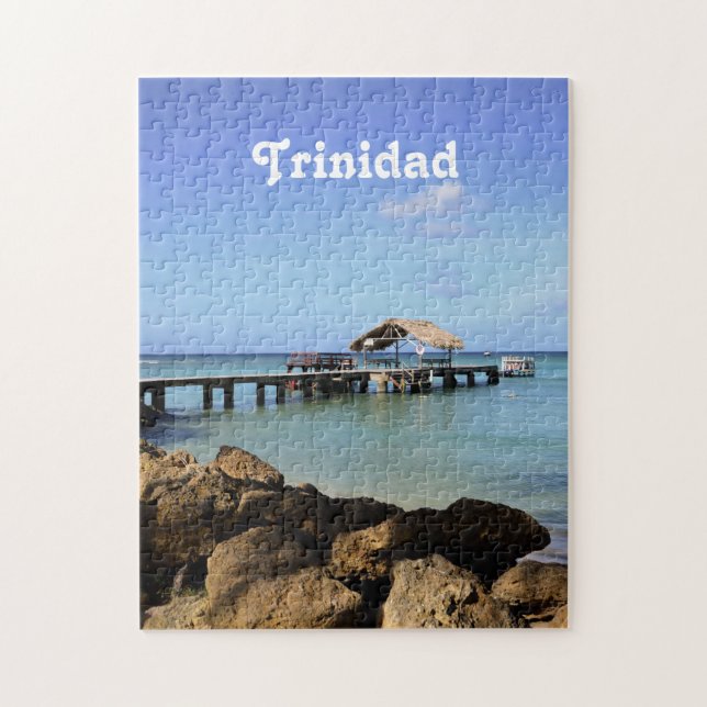 Trinidad Pier Jigsaw Puzzle (Vertical)
