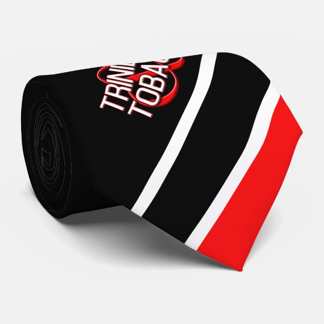 Trinidad & Tobago (Black) Tie (Rolled)