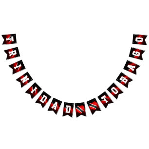 Trinidad & Tobago Bunting Flags