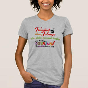 Trinidad & Tobago Carnival Favourite Dishes T-Shirt