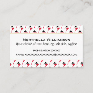 TRINIDAD TOBAGO Christian Scripture John 3:16 Business Card