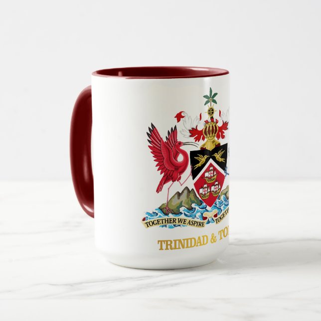 Trinidad & Tobago COA Mug (Front Left)