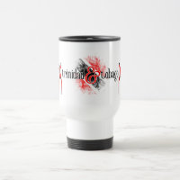 Trinidad & Tobago Flag in Dot Pattern