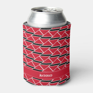 TRINIDAD TOBAGO FLAG Personalized Carnival Sports Can Cooler