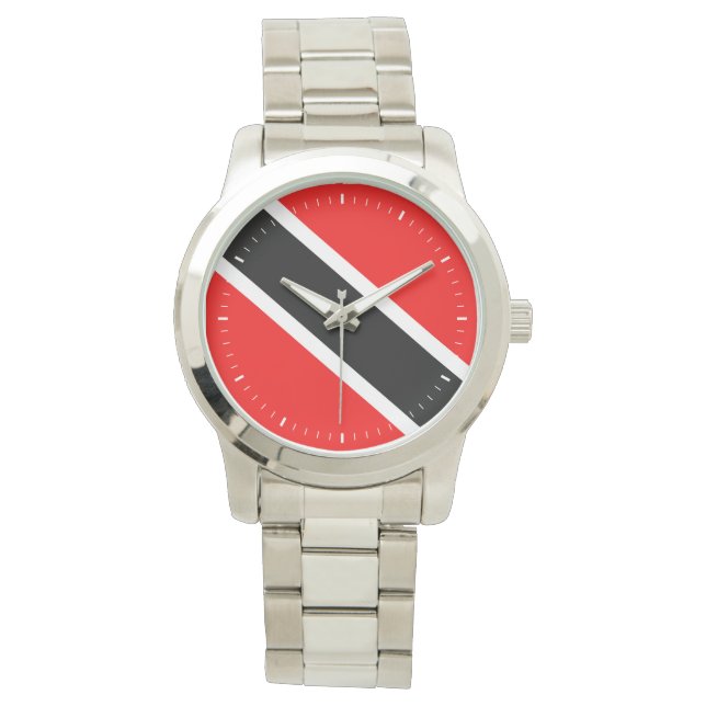 Trinidad & Tobago Flag  Watch (Front)
