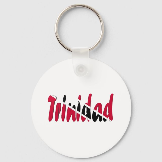 Trinidad & Tobago Keychain (Front)