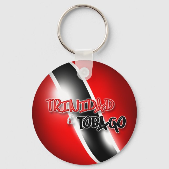 Trinidad & Tobago Keychain (Front)