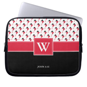 TRINIDAD TOBAGO Monogram Christian Laptop Laptop Sleeve