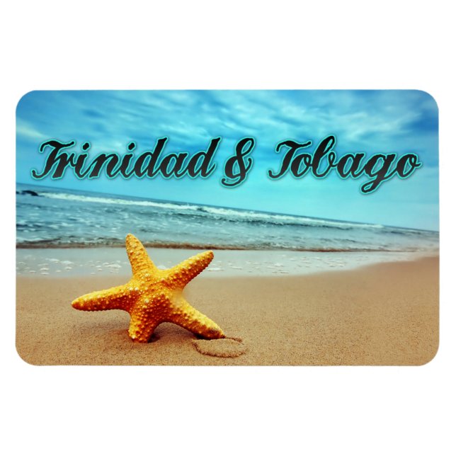 Trinidad & Tobago starfish Magnet (Horizontal)