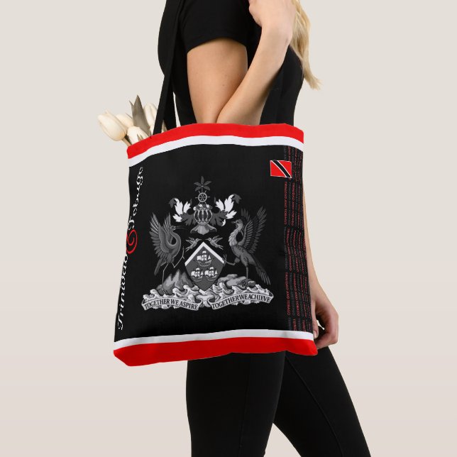 Trinidad & Tobago Tote Bag (Close Up)