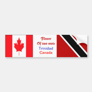 Trinidadian-canadian bumper stickers